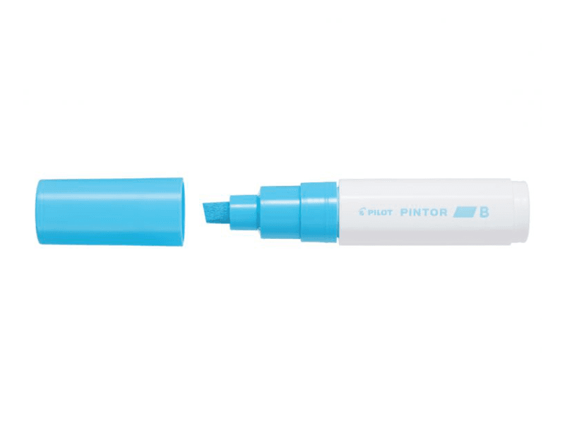 PILOT Marker Pintor B, pastelno plava