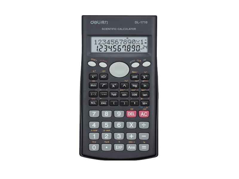 DELI Kalkulator E1710, crni