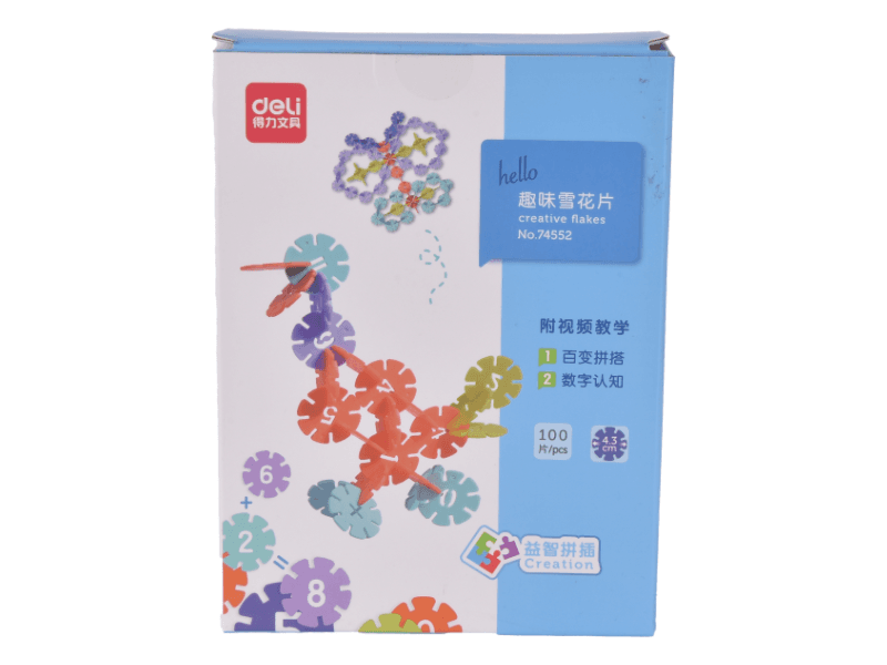 DELI 3D slagalica Pahuljica 74552, 100 dijelova