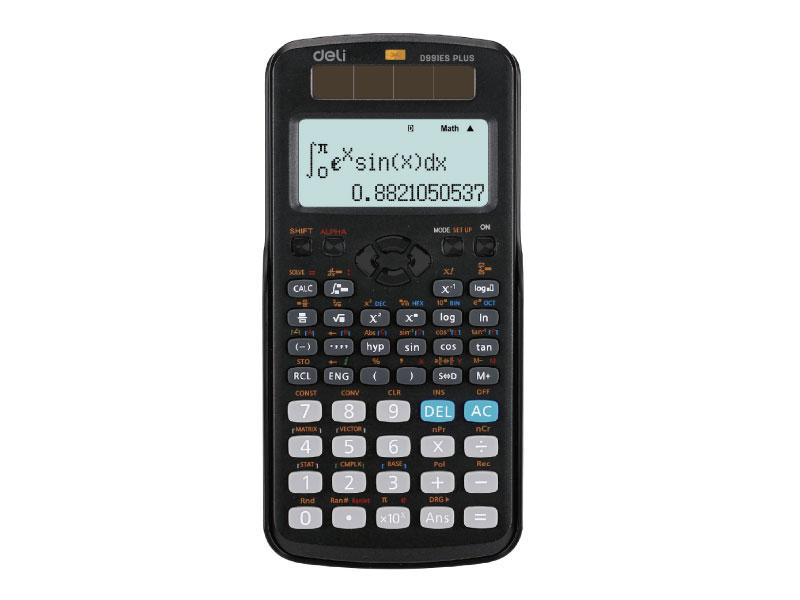 DELI kalkulator ED991ES, crni