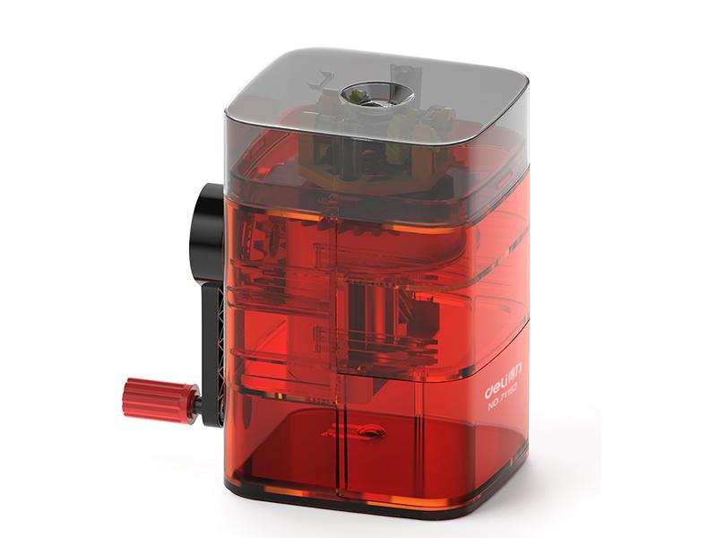 DELI rotacijski rezač 71162, crveni