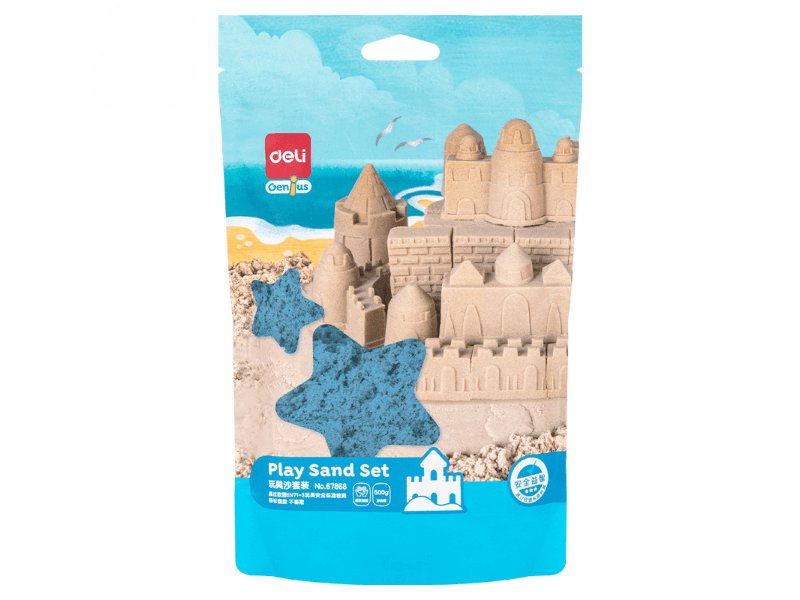 DELI Kinetički pijesak 67868, 500g, Plavi