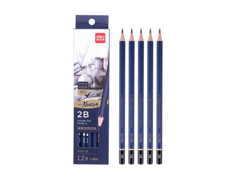 DELI Grafitne olovke HB S999-HB, 12/1