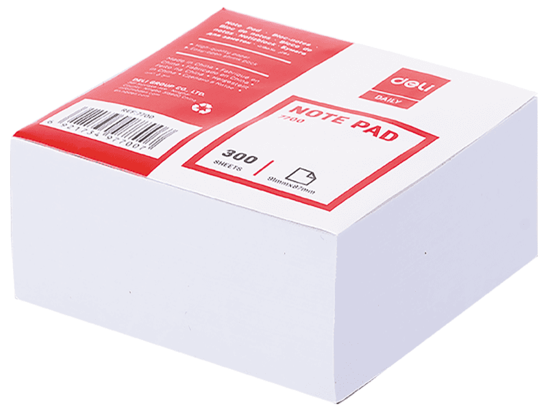 Deli naljepnice 7700, 91x87mm, 300 listova, bijele
