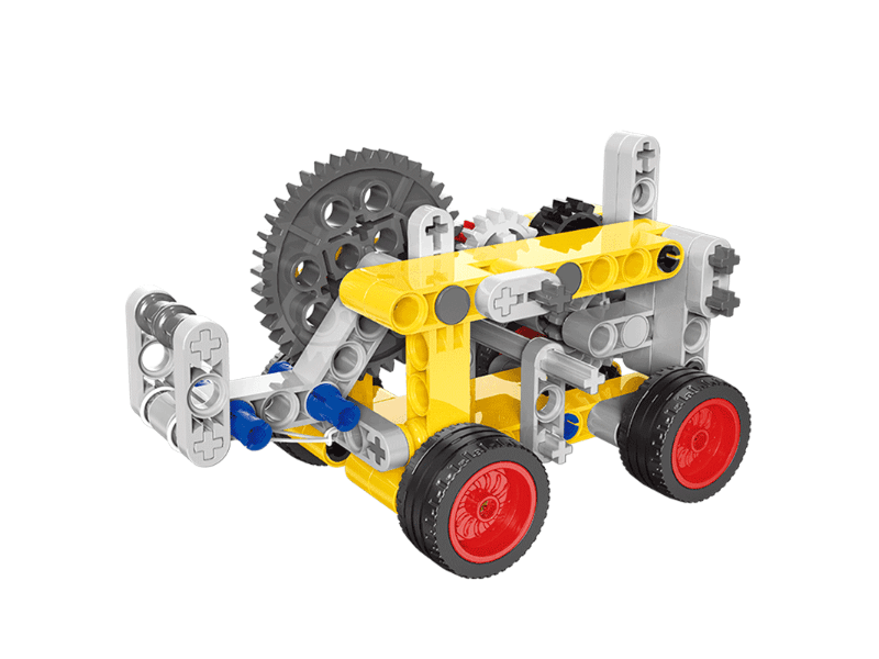 DELI Kreativni blokovi za slaganje Automobil za vuču 74383, 81 dio