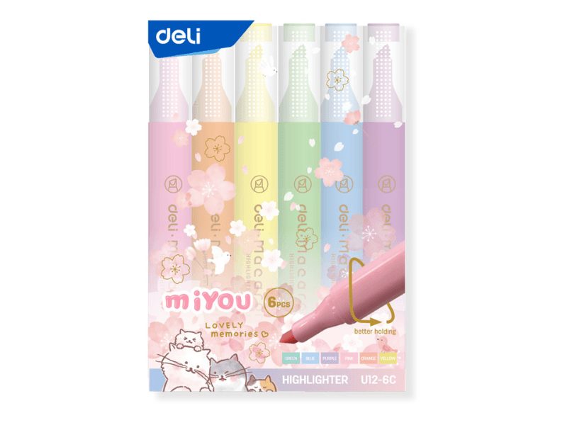 DELI Markeri Signar EU126C, 6 komada