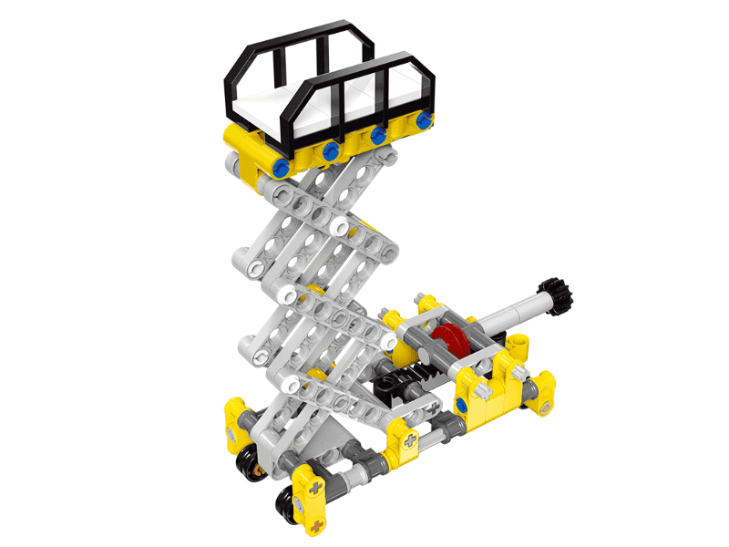 DELI Kreativni blokovi za slaganje Crane 74384, 120 dijelova