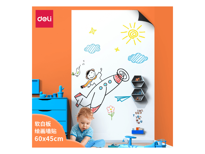 DELI Tabla 40x60cm, magnetna i samoljepljiva