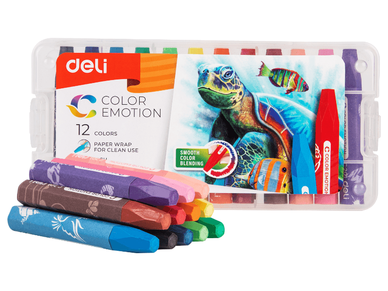 DELI voštane boje Color emotion EC20104, 12 komada