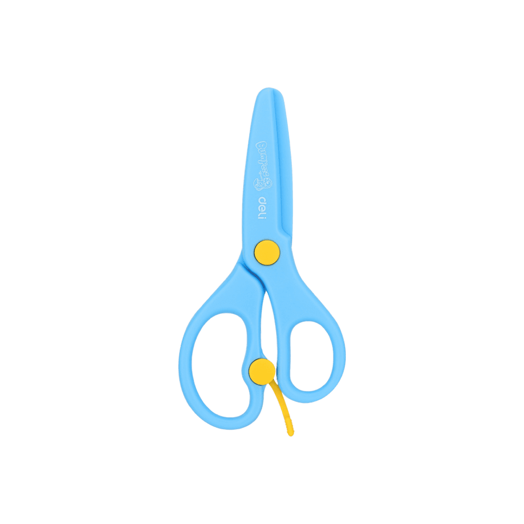 DELI Plastične makaze ED60402, 13 cm, Tirkizne