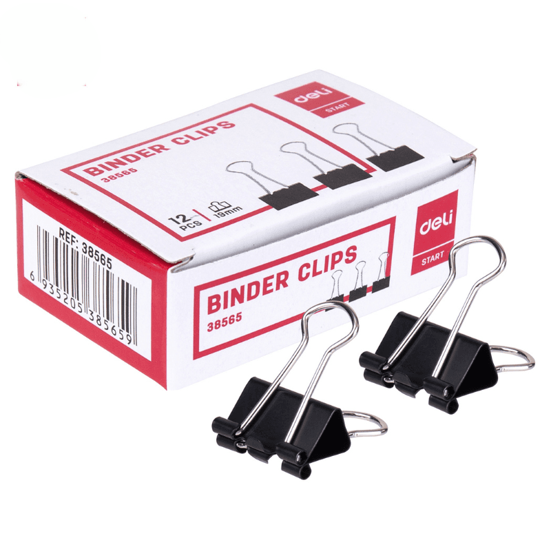 Deli spajalice za papir E9545A, 19x0.4mm, 12 komada