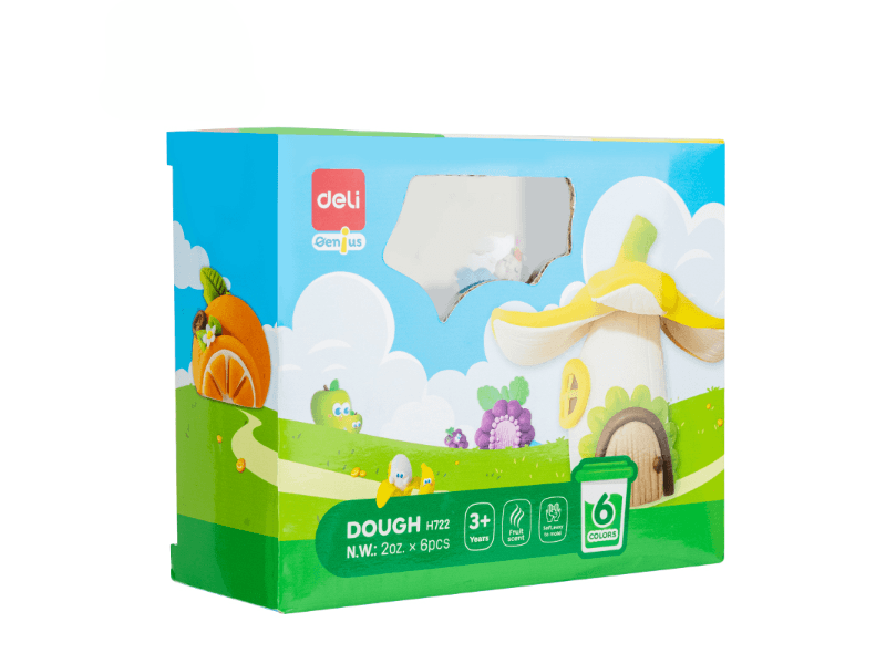 Deli masa za modeliranje EH722, 55g, 6 komada