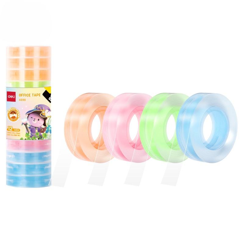 Deli set selotejpa u boji EA690, 12 komada
