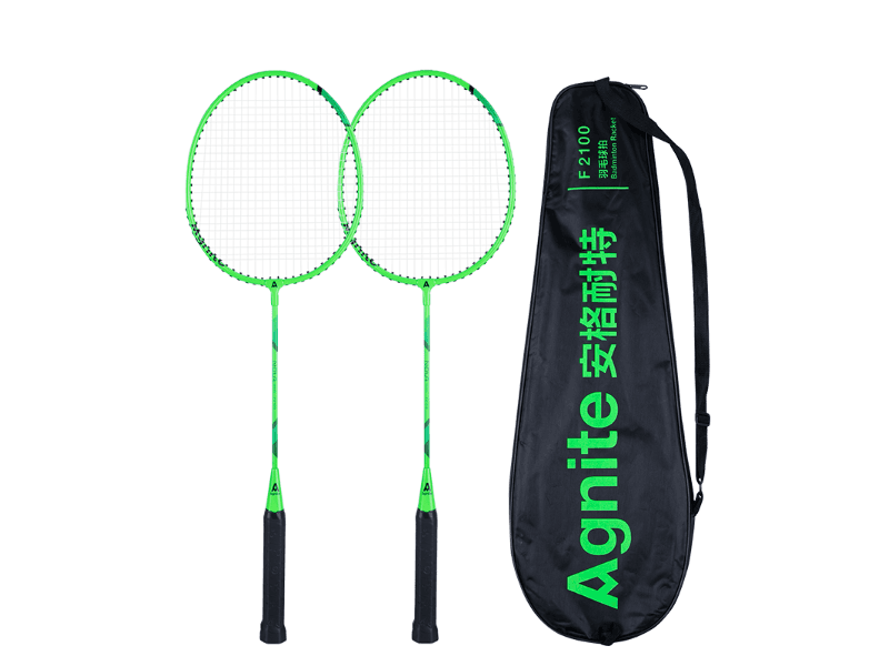AGNITE set badminton reketa F2100, 2 dijela, zeleni
