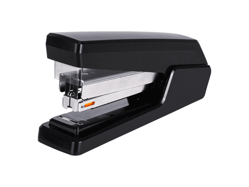 Heftalica za papir Deli E0433S, 25 listova, crna