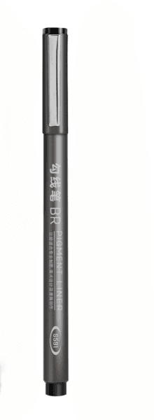 Dijelovi Fineliner S591-A 050, flomaster za crtanje od 0,5 mm