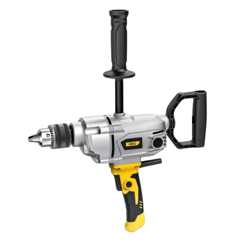 DELI Električna bušilica/mikser EDL-DZ16-E1, 1200W, Žuta