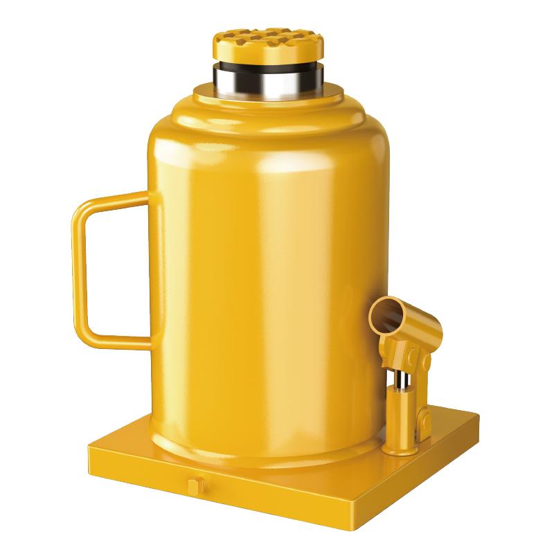 DELI Ručna hidraulična dizalica EDQ71032, Nosivost 32t, Žuta