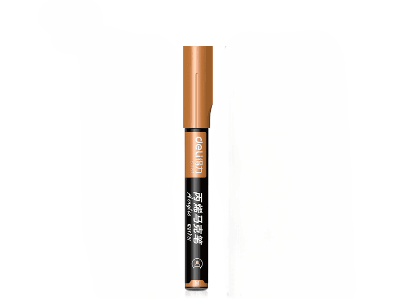 Deli akrilni marker S584 YR16, narandžasti