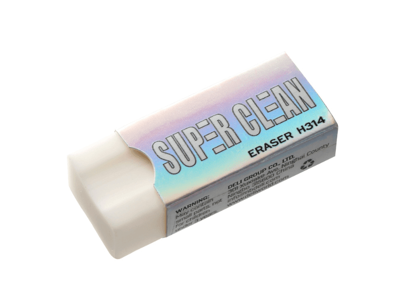DELI gumica za brisanje Super Clean EH314, bijela