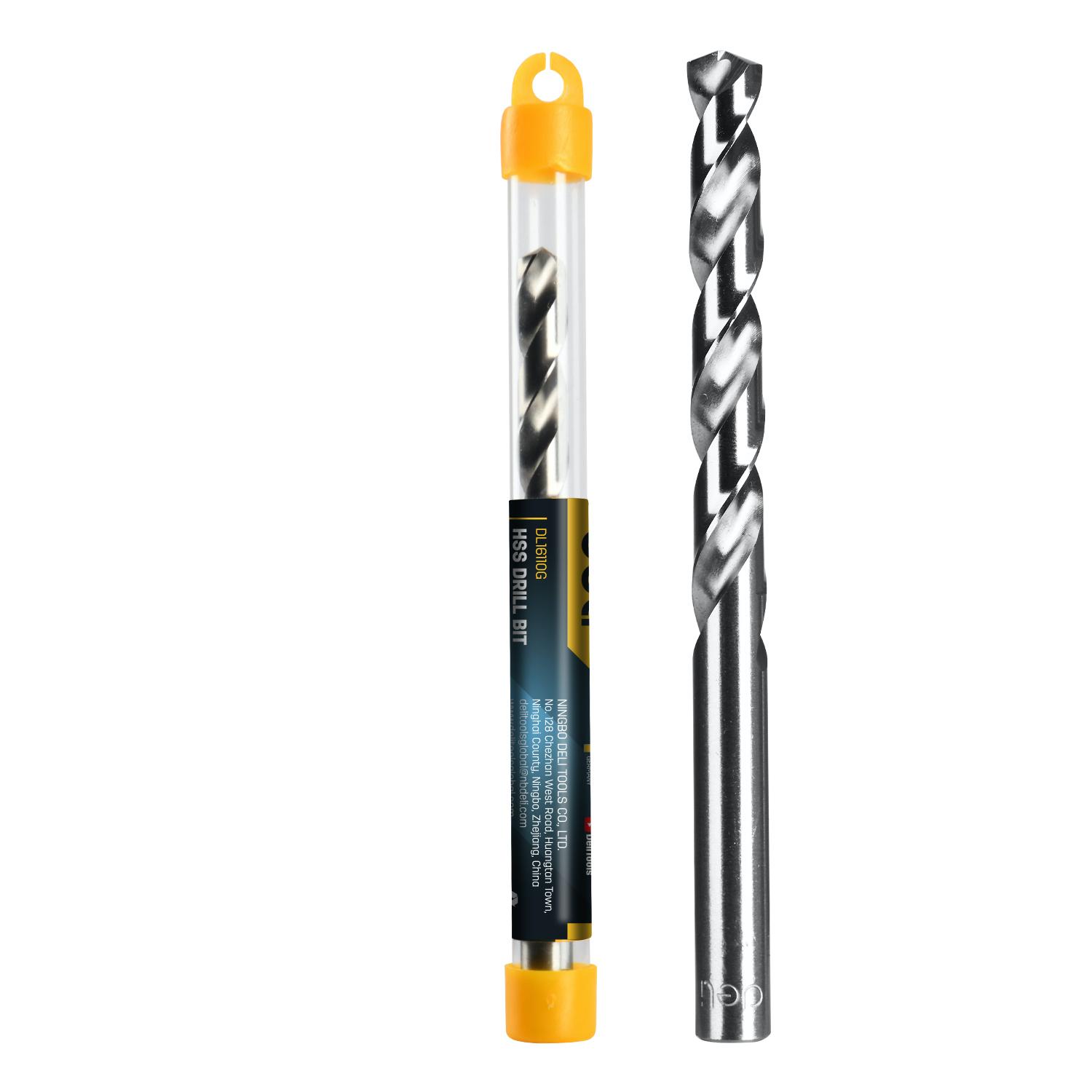 DELI Spiralna burgija HSS EDL16110G, Za metal, 11,0 mm, 1 komad