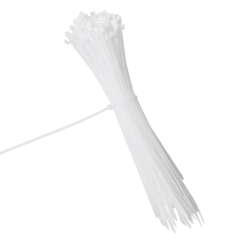 DELI Kabelske vezice EDL506151, 5x300mm, Bijele