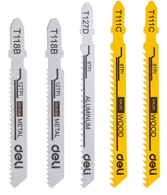 DELI TOOLS set ubodnih pila EDH-QJT005-E1, 5 dijelova