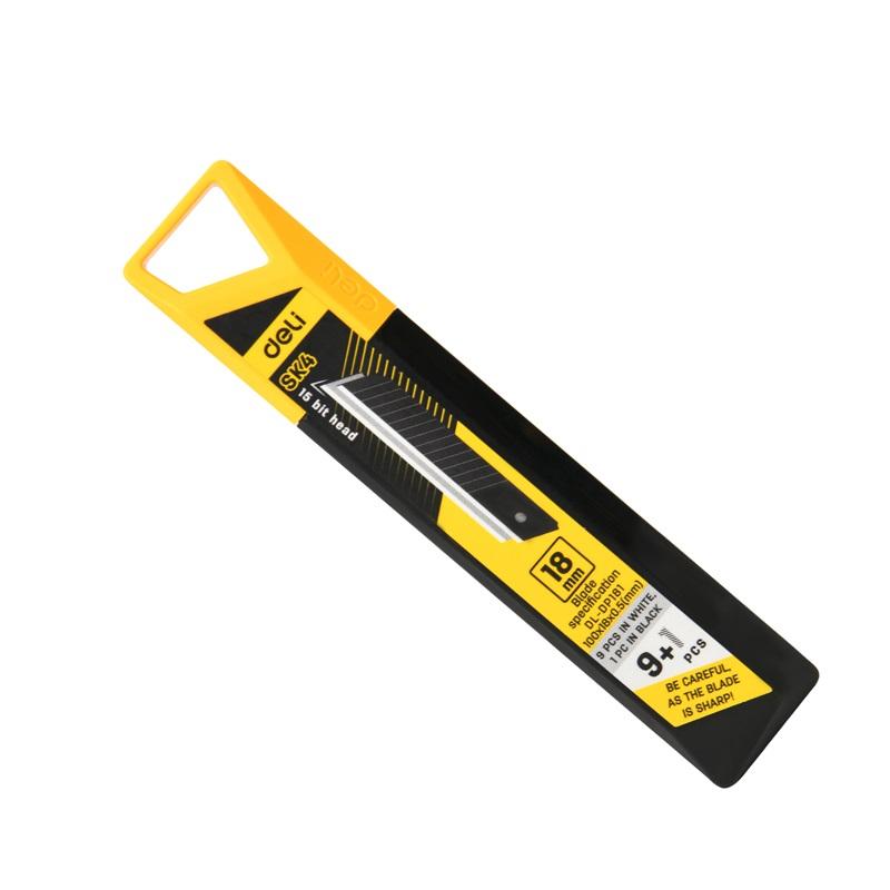 DELI Rezervni noževi EDL-DP181, 18mm, SK4 9+1