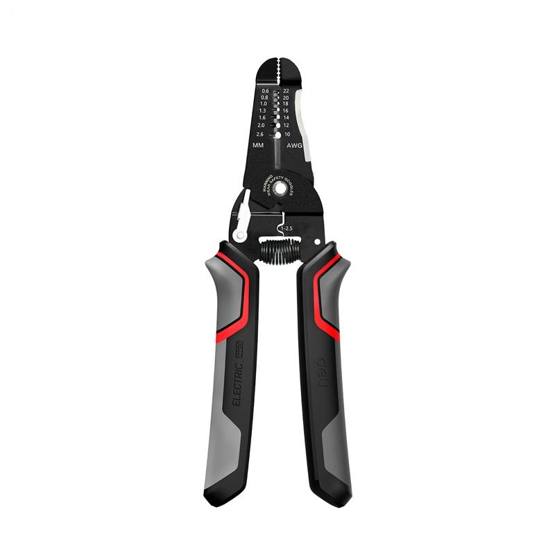 DELI kliješta za skidanje izolacije EDL2667 PRO, 0,6-2,6 mm, 180 mm