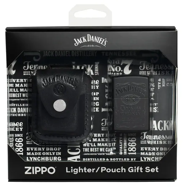 Zippo Poklon set Upaljač i Futrola Jack Daniel's 48460