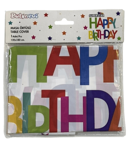 Balonevi Stolnjak Superstar, 120x180cm