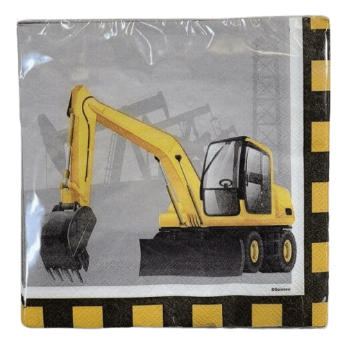 Set salveta Construction, 33x33 cm, 16 komada