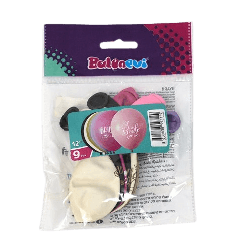 Balonevi Set balona Bride to be, 30cm, 9 komada