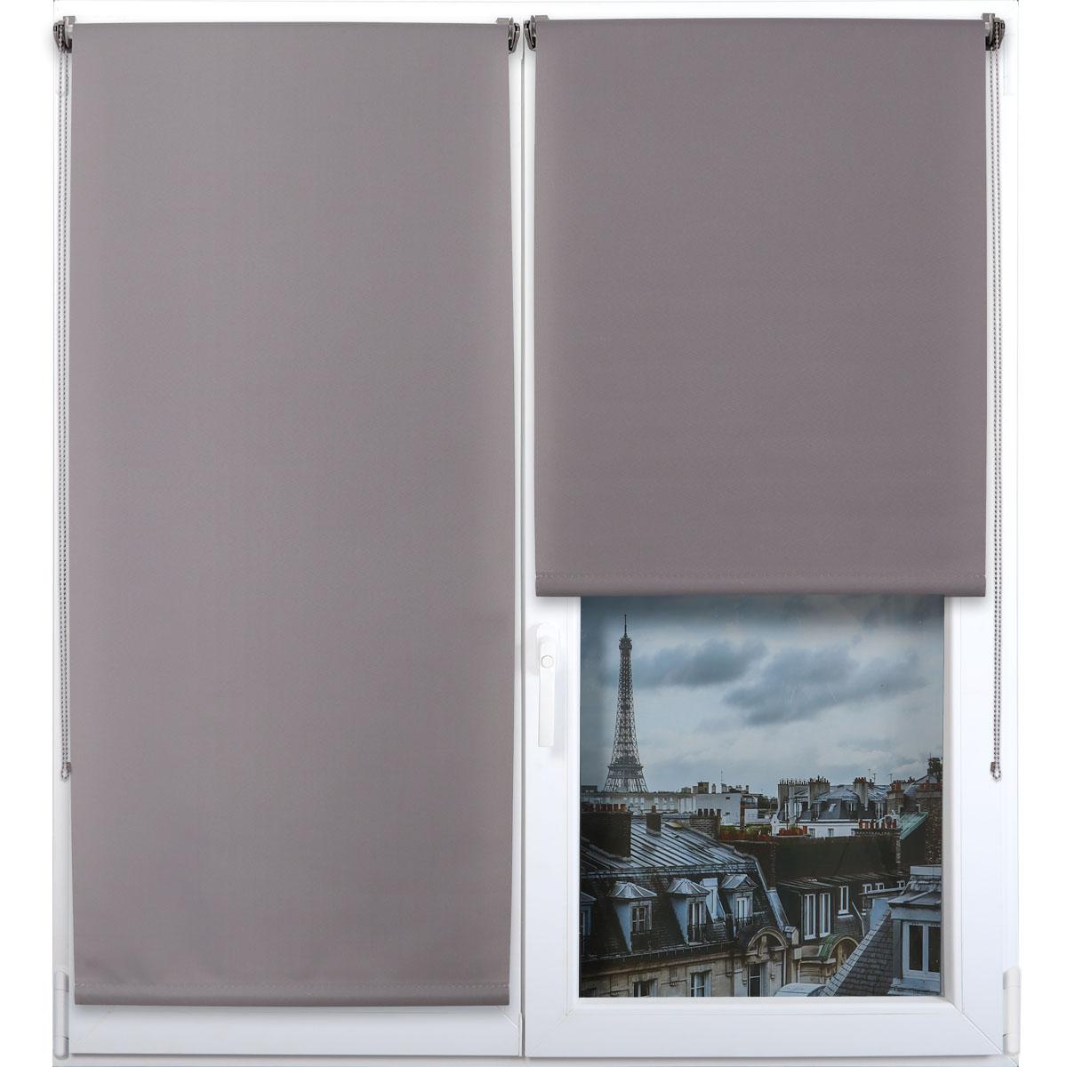 LUANCE Dnevne roletne 45x90 cm, Siva