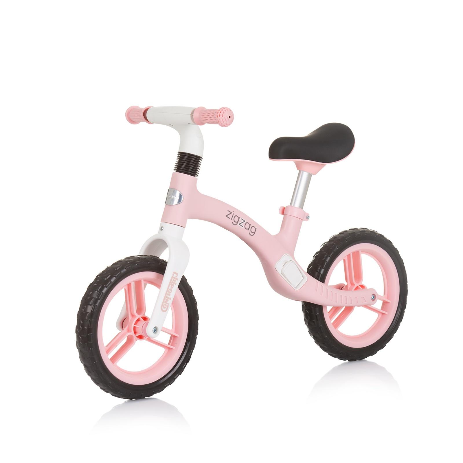 CHIPOLINO Dječji bicikl Balance Zig Zag, roze boje