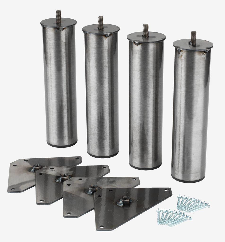 Linnea Noge za krevet 5x23cm, Sive