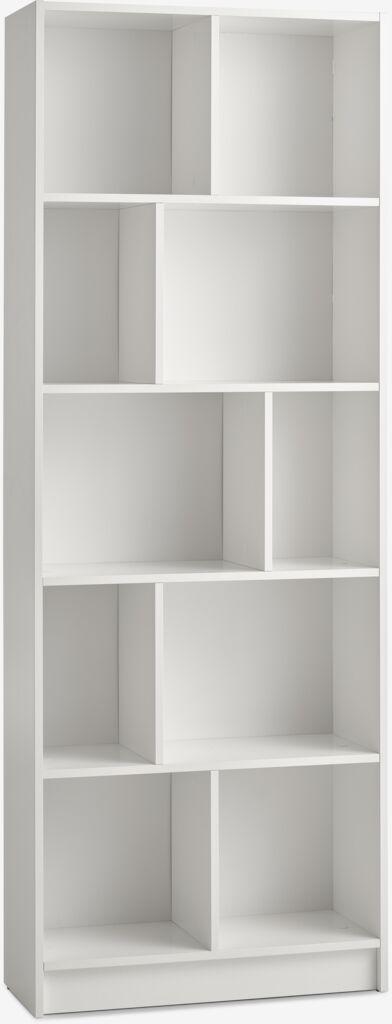 Linnea polica za knjige, 70x191x30cm, Bijela