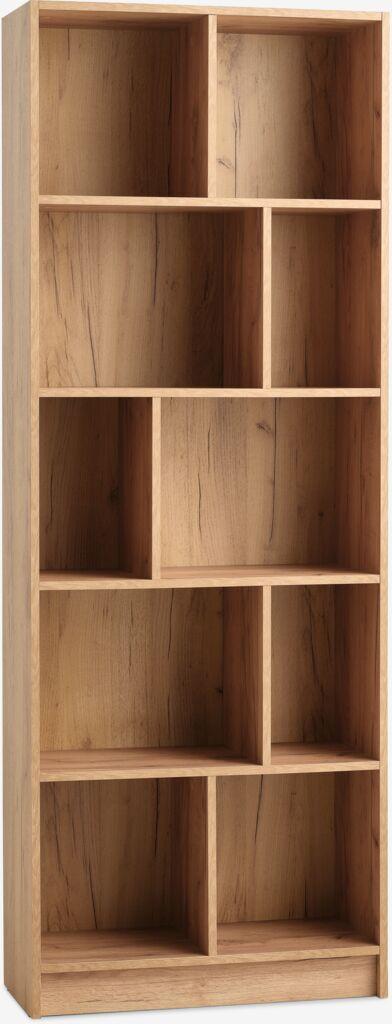 Linnea polica za knjige, 70x191x30cm, hrast