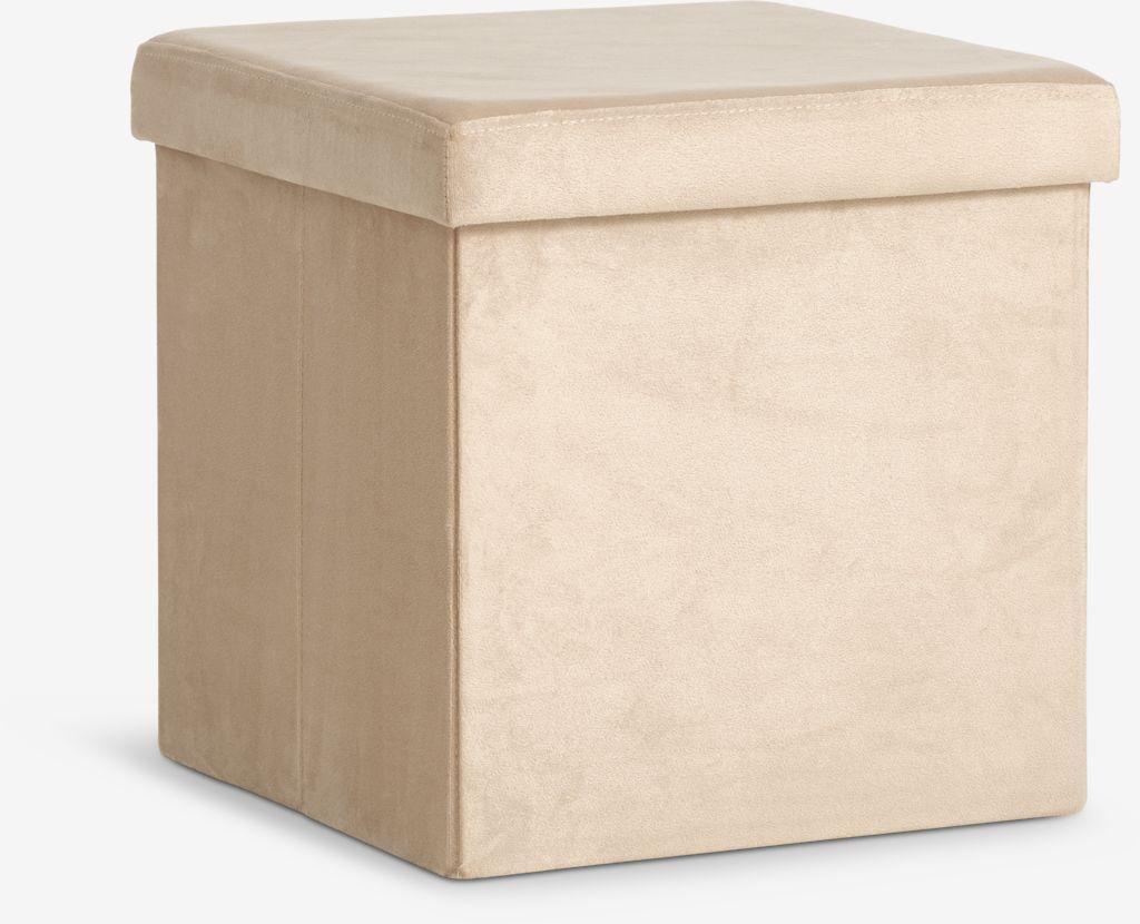 Linnea Taburei sa prostorom za odlaganje 38x38cm, Boja pijeska