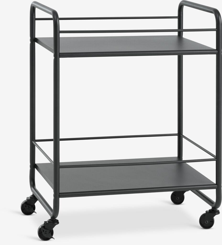 Linnea kolica sa 2 police, crna