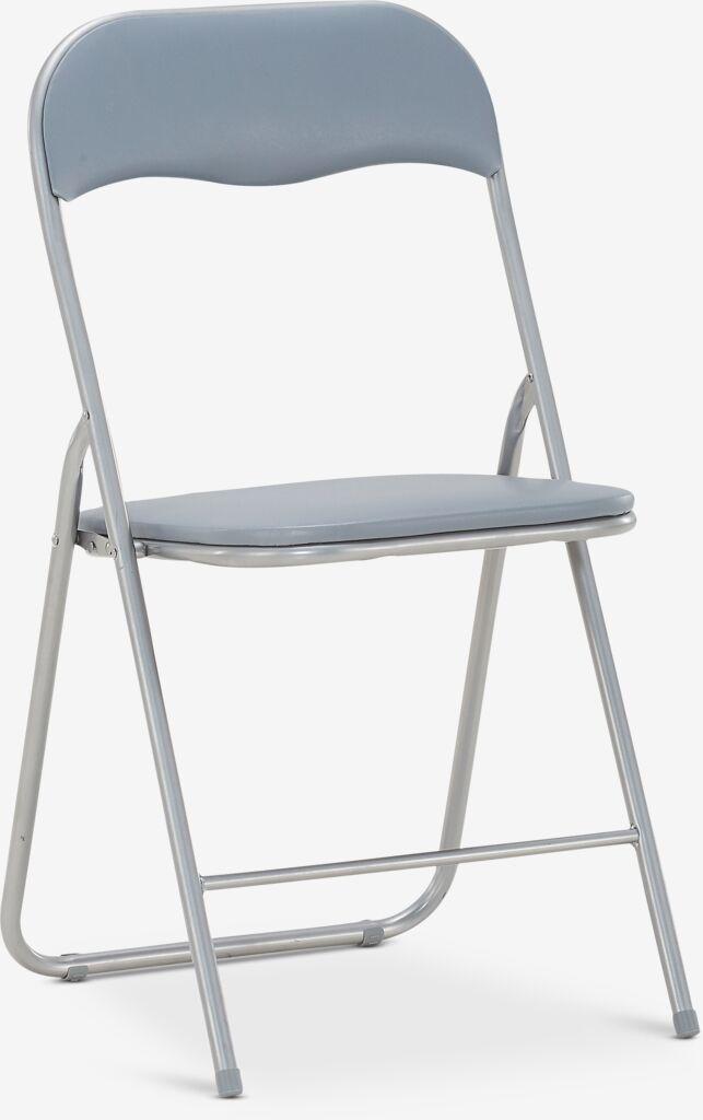 Linnea Sklopiva trpezarijska stolica 42x81x43cm, Siva