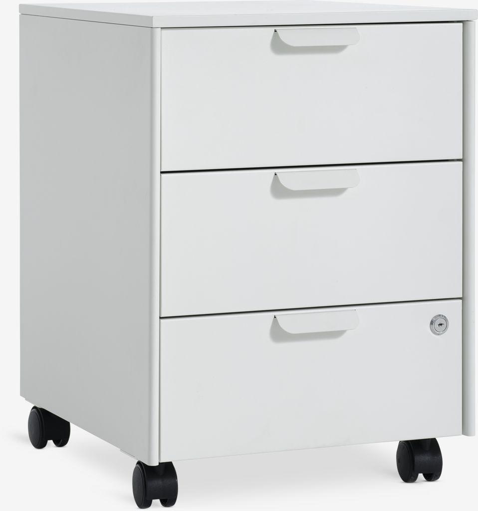 Linnea Komoda s ladicama 3 ladice, Bijela