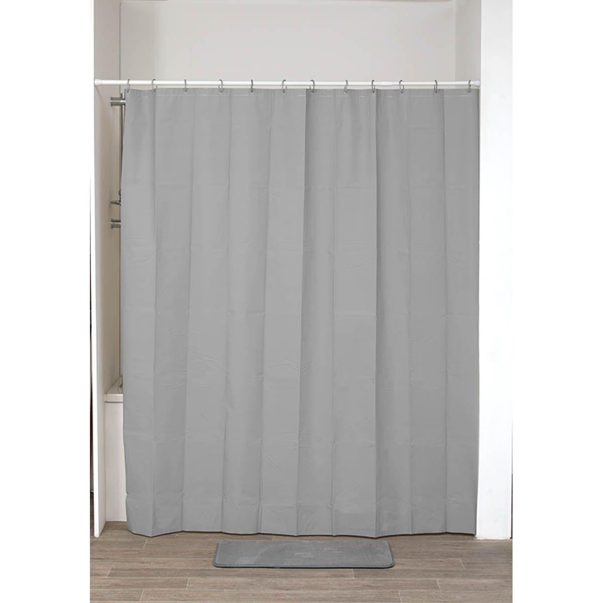 TENDANCE Zavjesa za kupanje 180x200cm peva, Siva
