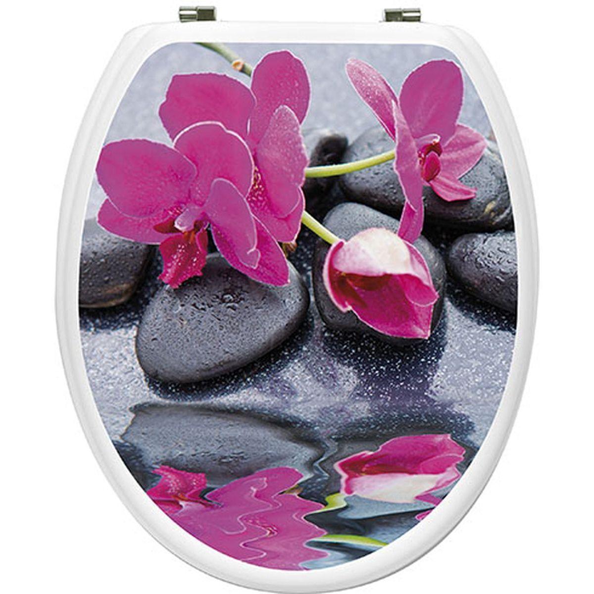 WC daska TENDANCE od MDF-a s metalnim okovima, Tajlandska