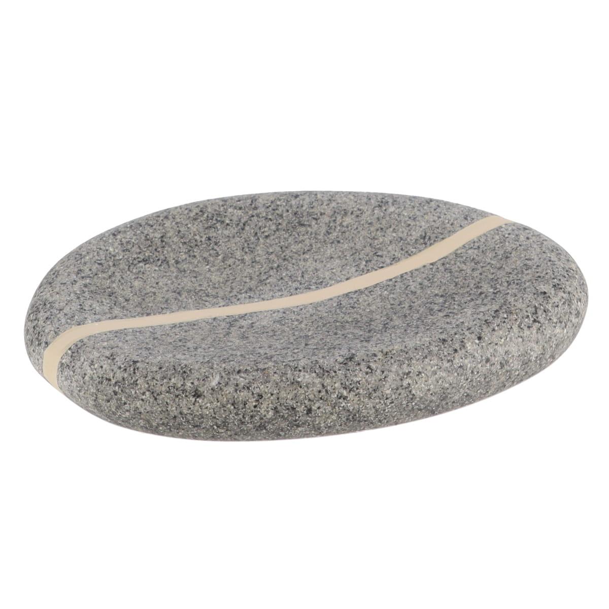 TENDANCE Držač za sapun 2x11,5x10 cm poliresin, siva