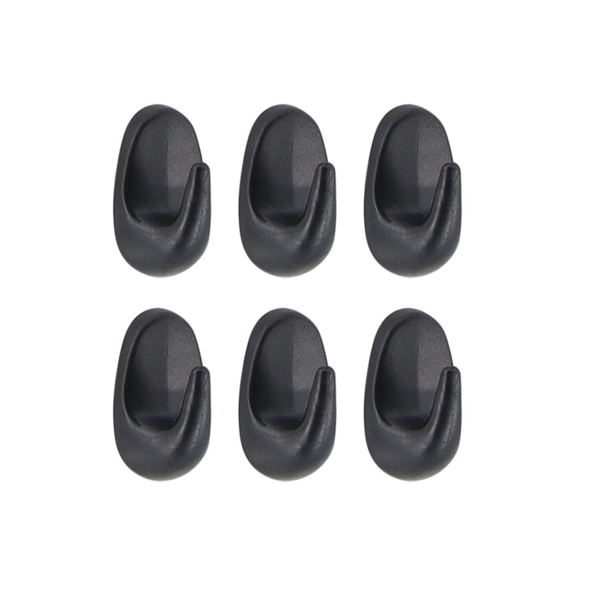 TENDANCE Set od 6 kuka 3m 2,7 x 1,8 x 2,5 plastične, crne