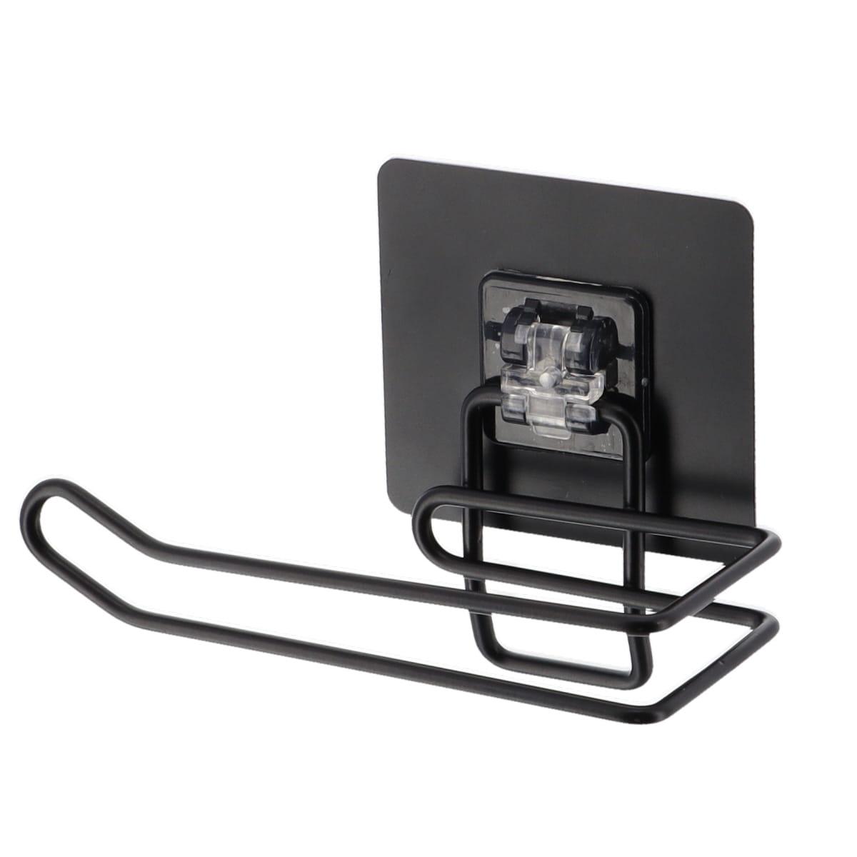 TENDANCE Samoljepljivi držač toaletnog papira 3m 13 x 8 x 10,5 metalni, crni