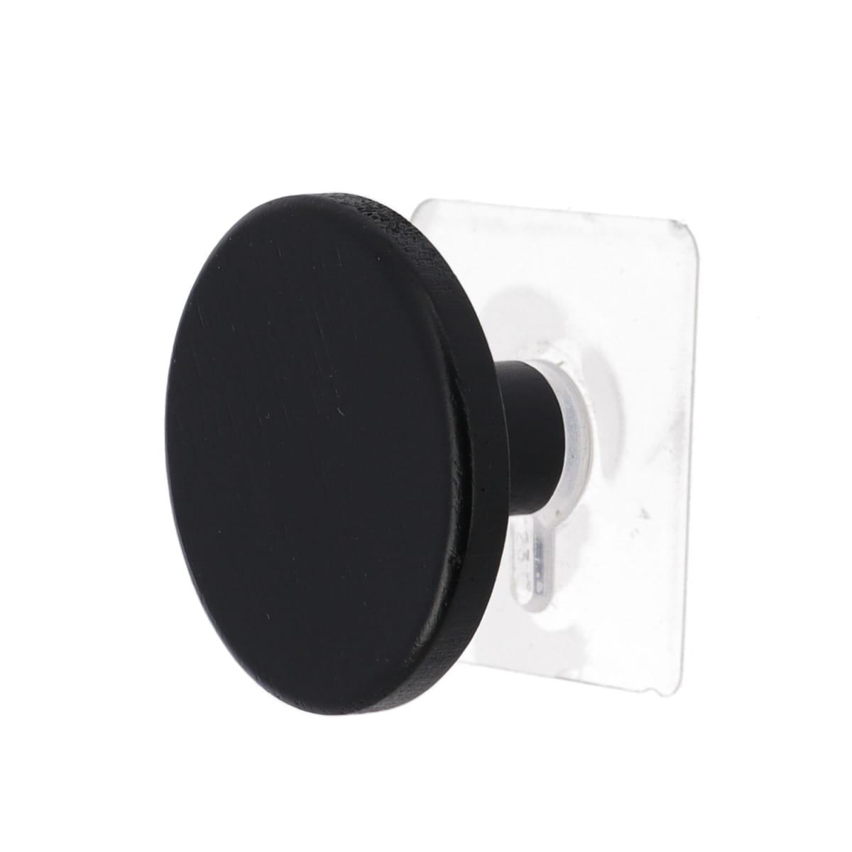 TENDANCE Samoljepljiva kuka 6,5 ​​cm bambus, crna