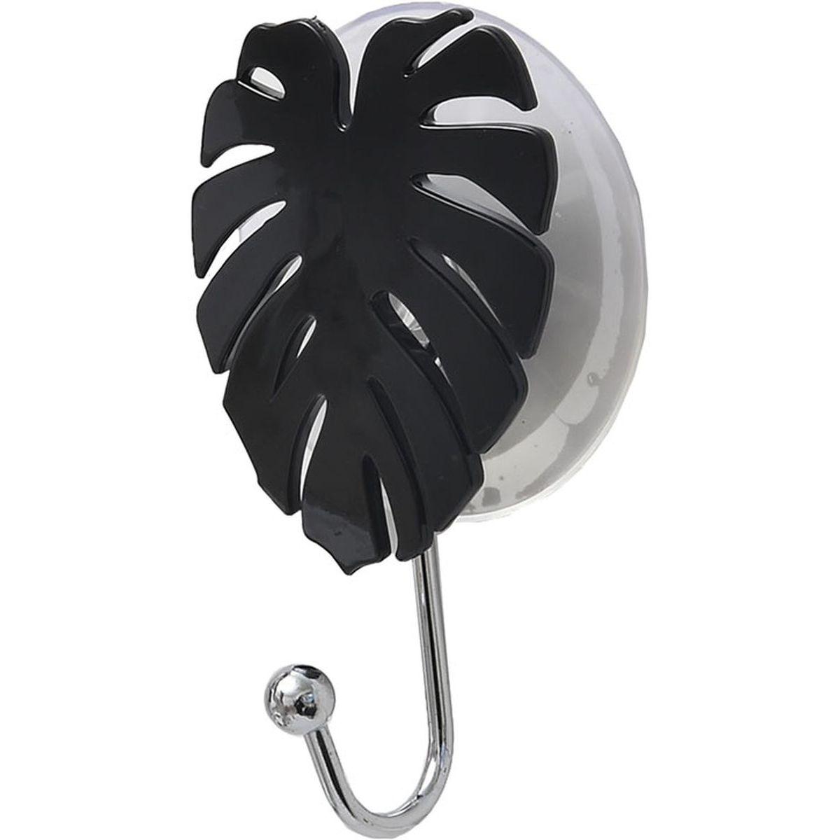 TENDANCE Kuka za list 5,8x3,8x9,5cm poliresin, crna