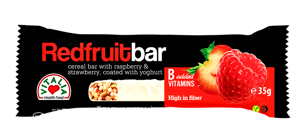 Vitalia žitarica, malina i jagoda, sa jogurt dresingom, 35g